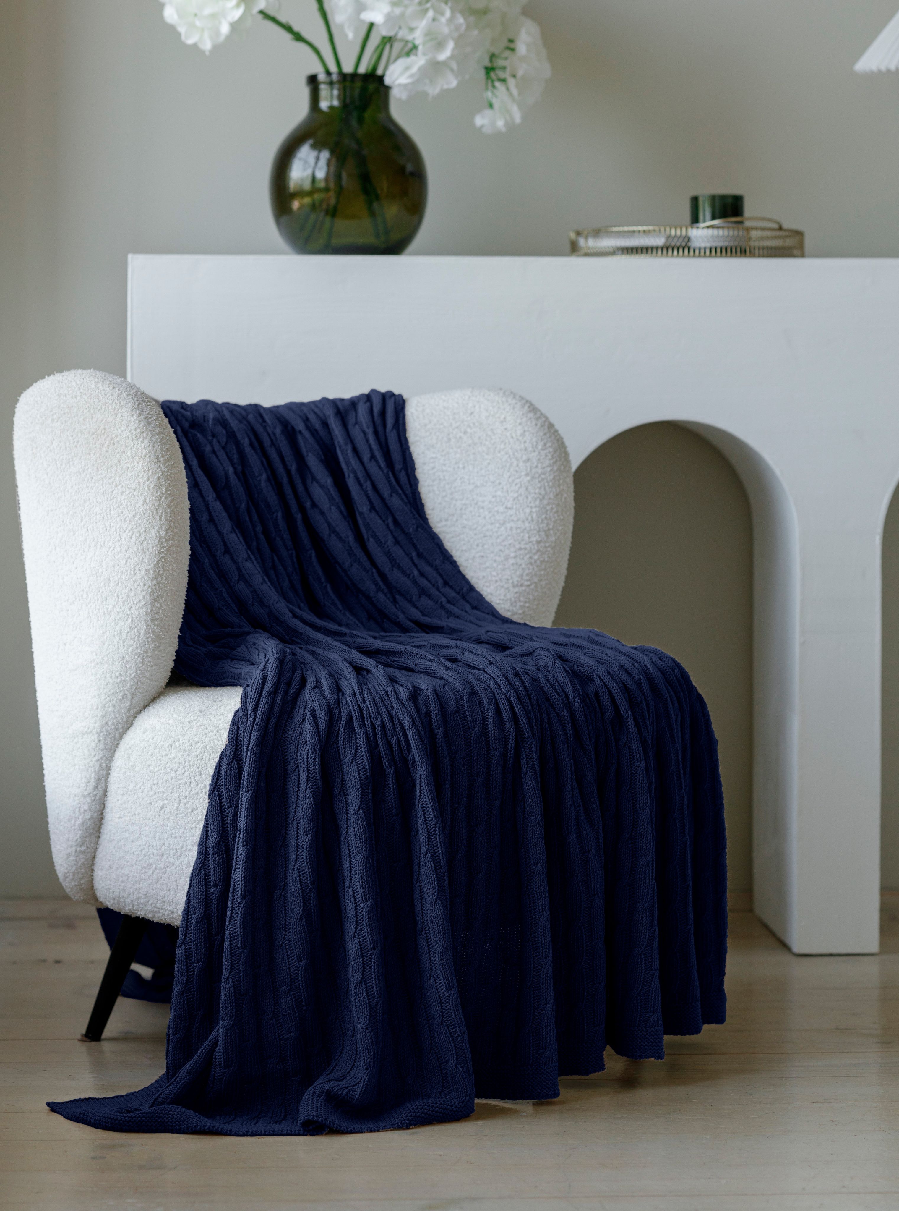 

Плед вязаный DECADE home PL01160, PL01160