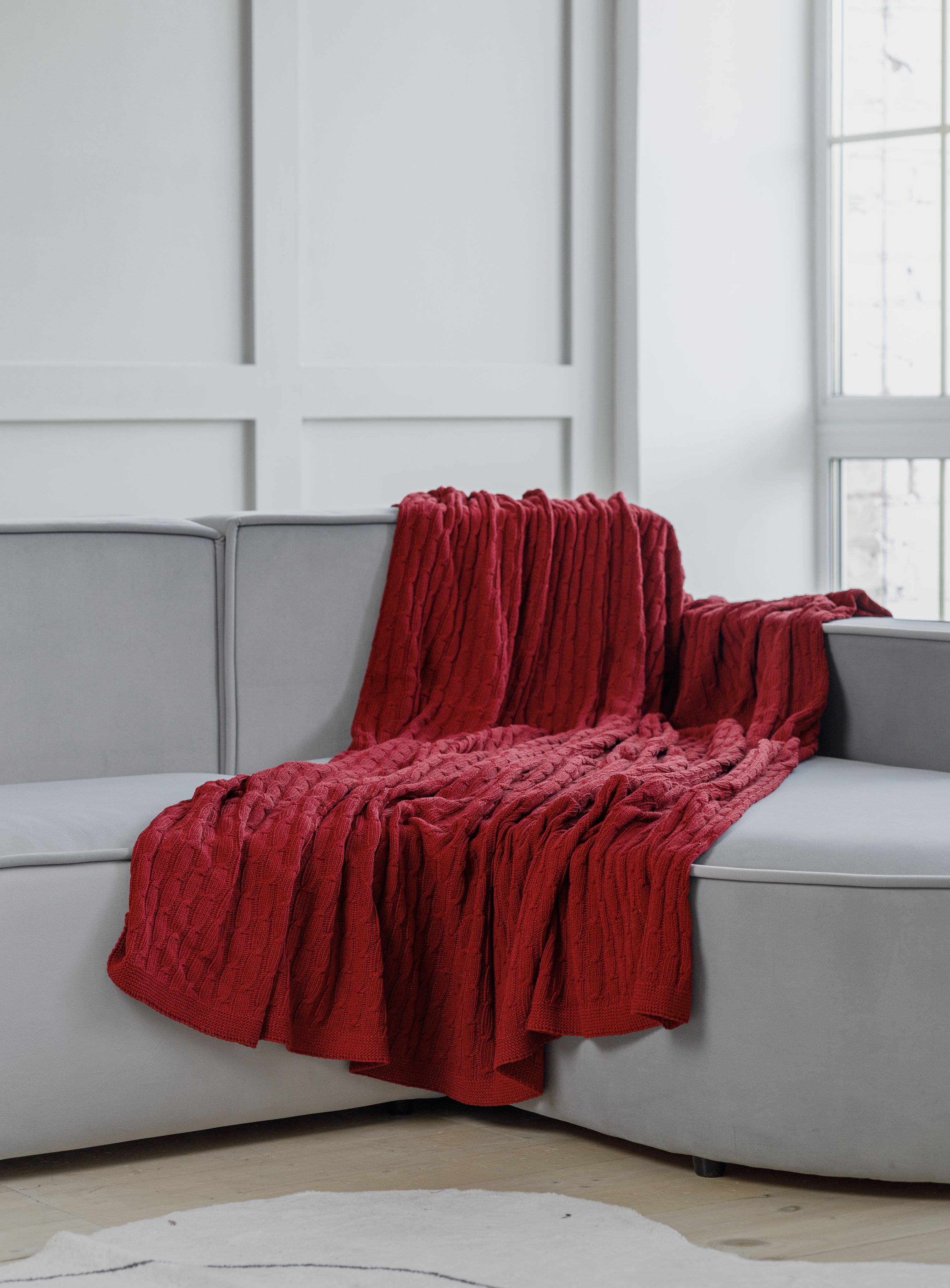 

Плед вязаный DECADE home PL01160, PL01160