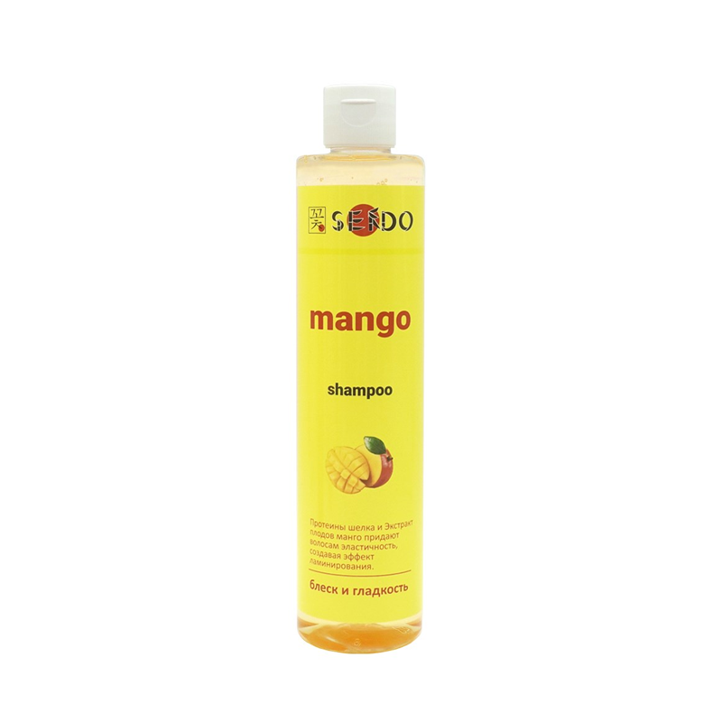 Шампунь для волос Sendo Аппетитное Манго 350 мл штопор бутылка вхламинго 10 5 х 2 5 см