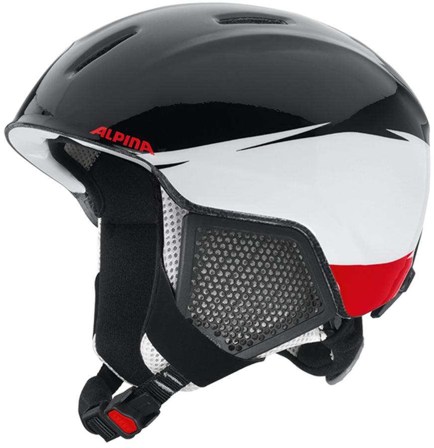 

Шлем Alpina Carat LX black-white-red