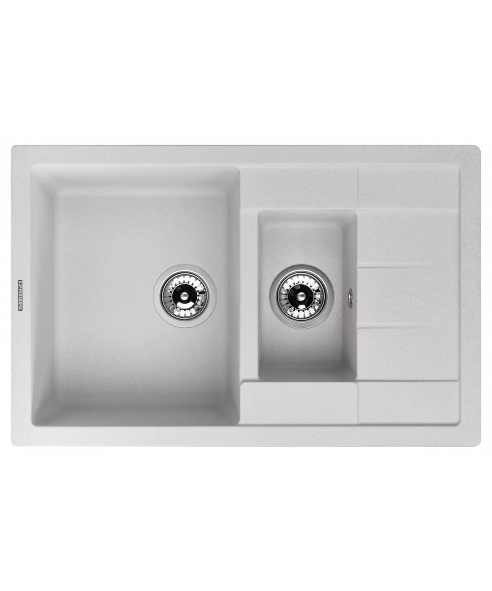 

Кухонная мойка KUPPERSBERG MODENA 60 NL 1,5B1D GREY 8339, Серый