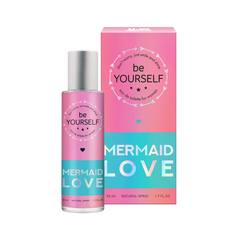 

Туалетная вода женская U&W Be Yourself Mermaid Love 50 мл, Be Yourself Mermaid Love Woman, 50 мл