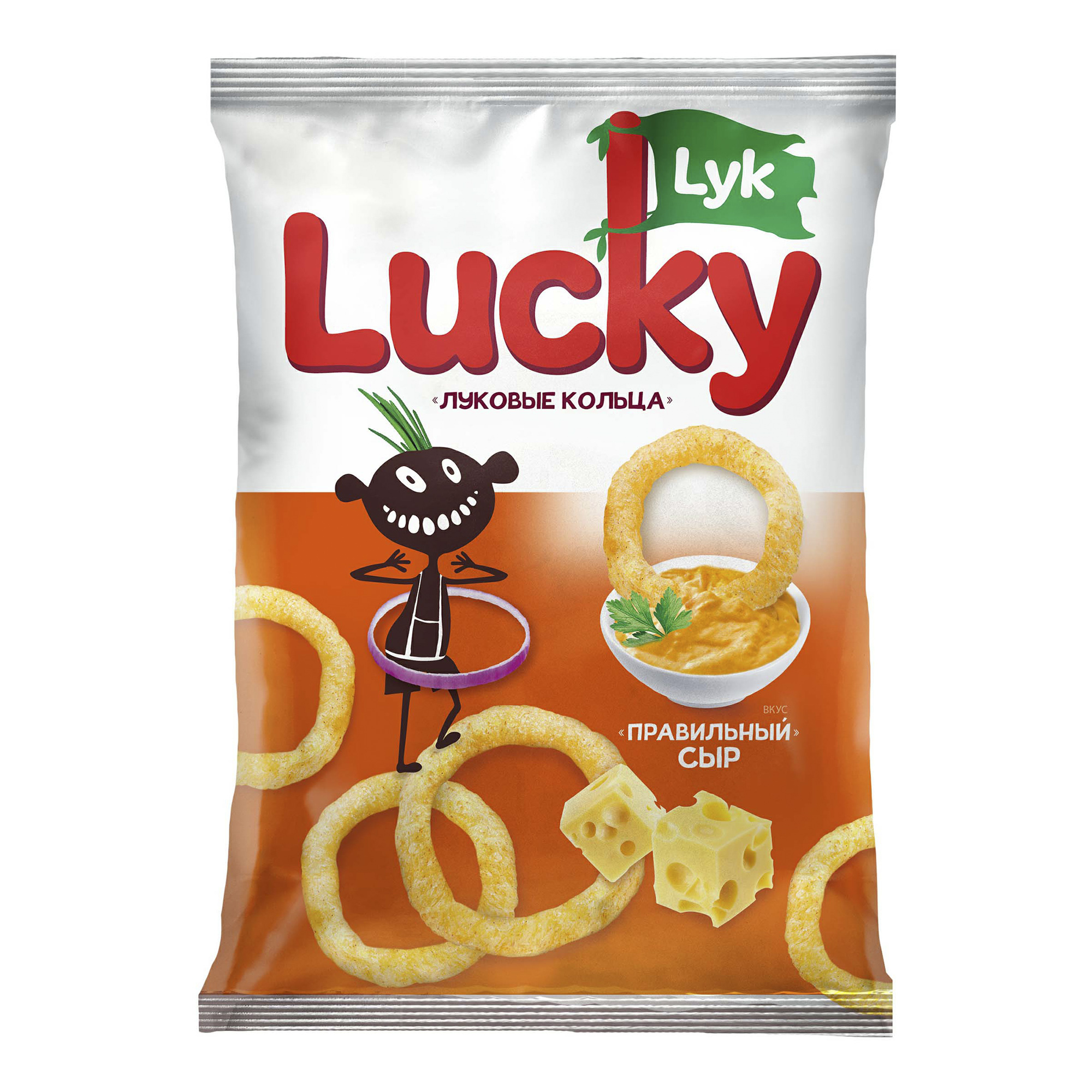 фото Кольца луковые русскарт lucky lyk правильный сыр 20 г