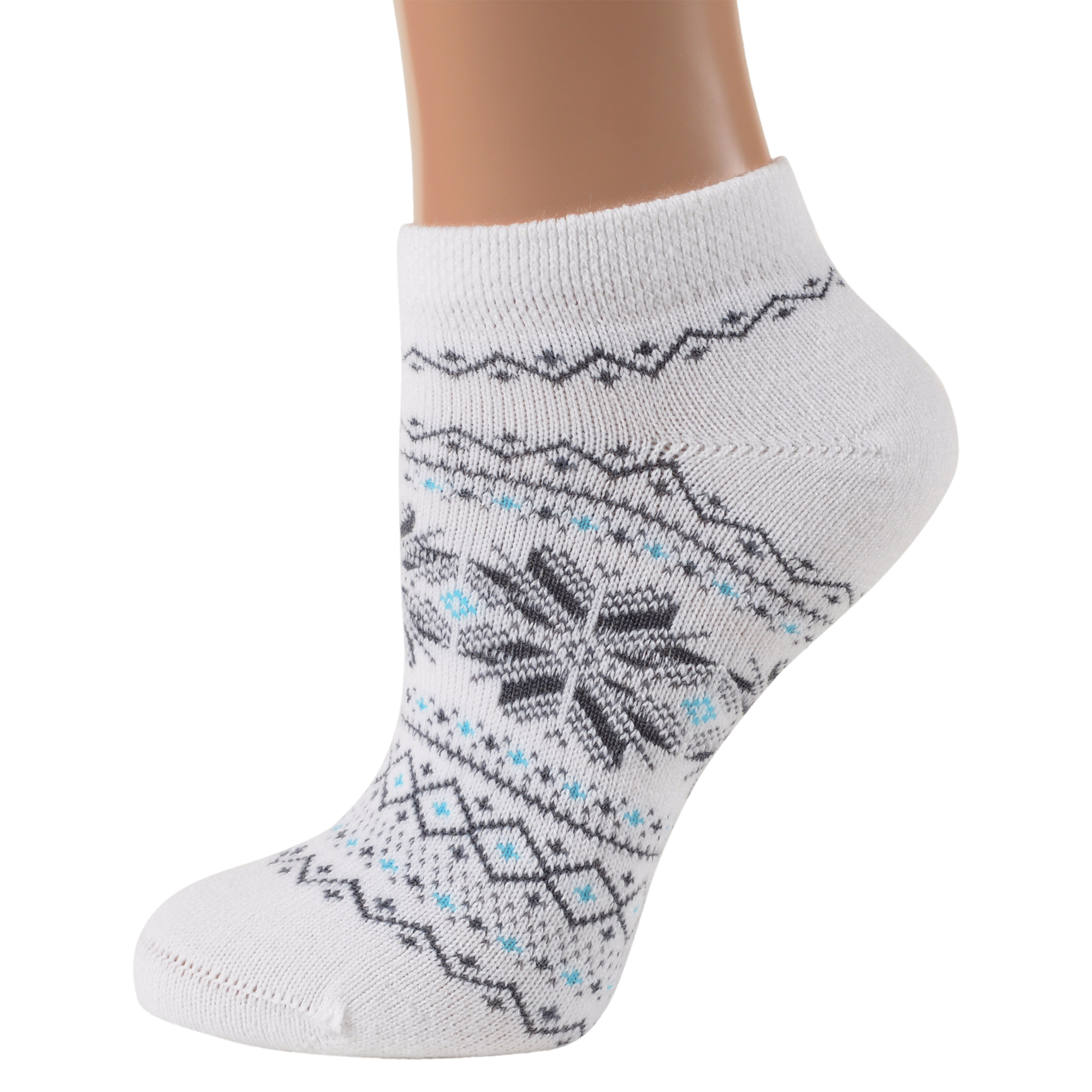 фото Носки женские grinston socks 17d4 белые 25