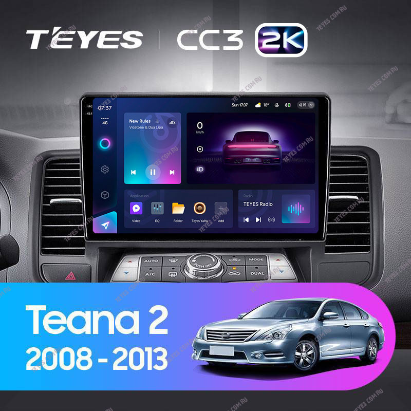 

Штатная магнитола Teyes CC3 2K 4/32 Nissan Teana J32 (2008-2013) Тип-А, CC3 2K