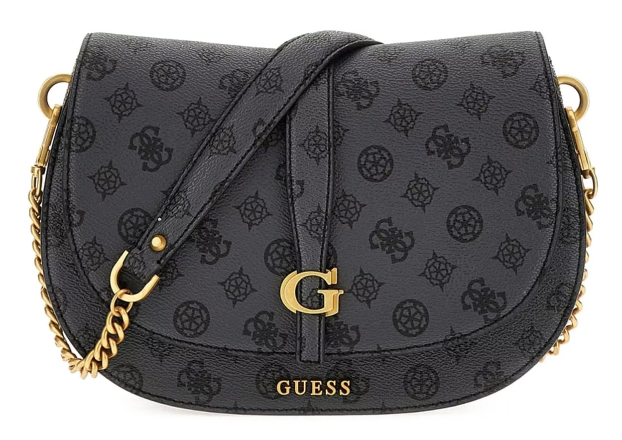 

Сумка Guess для женщин, чёрная, HWPA9329200, Серый, HWPA9329200