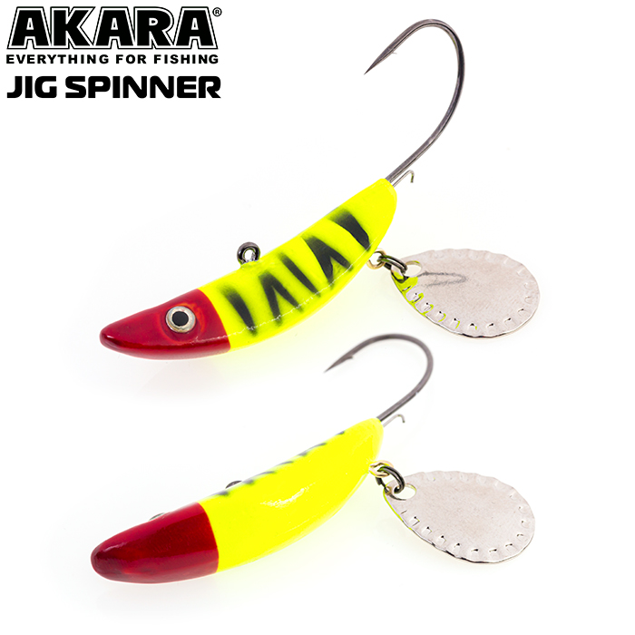 

AKARA Тейл-спиннер AKARA JIG SPINNER (Длина (мм) 40; Вес (гр.) 22 / 66P), Разноцветный