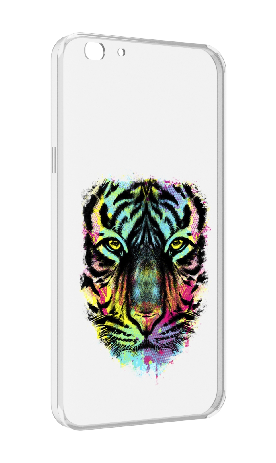 

Чехол MyPads Тигр 1 для Oppo A77/F3 (2017 год), Прозрачный, Tocco