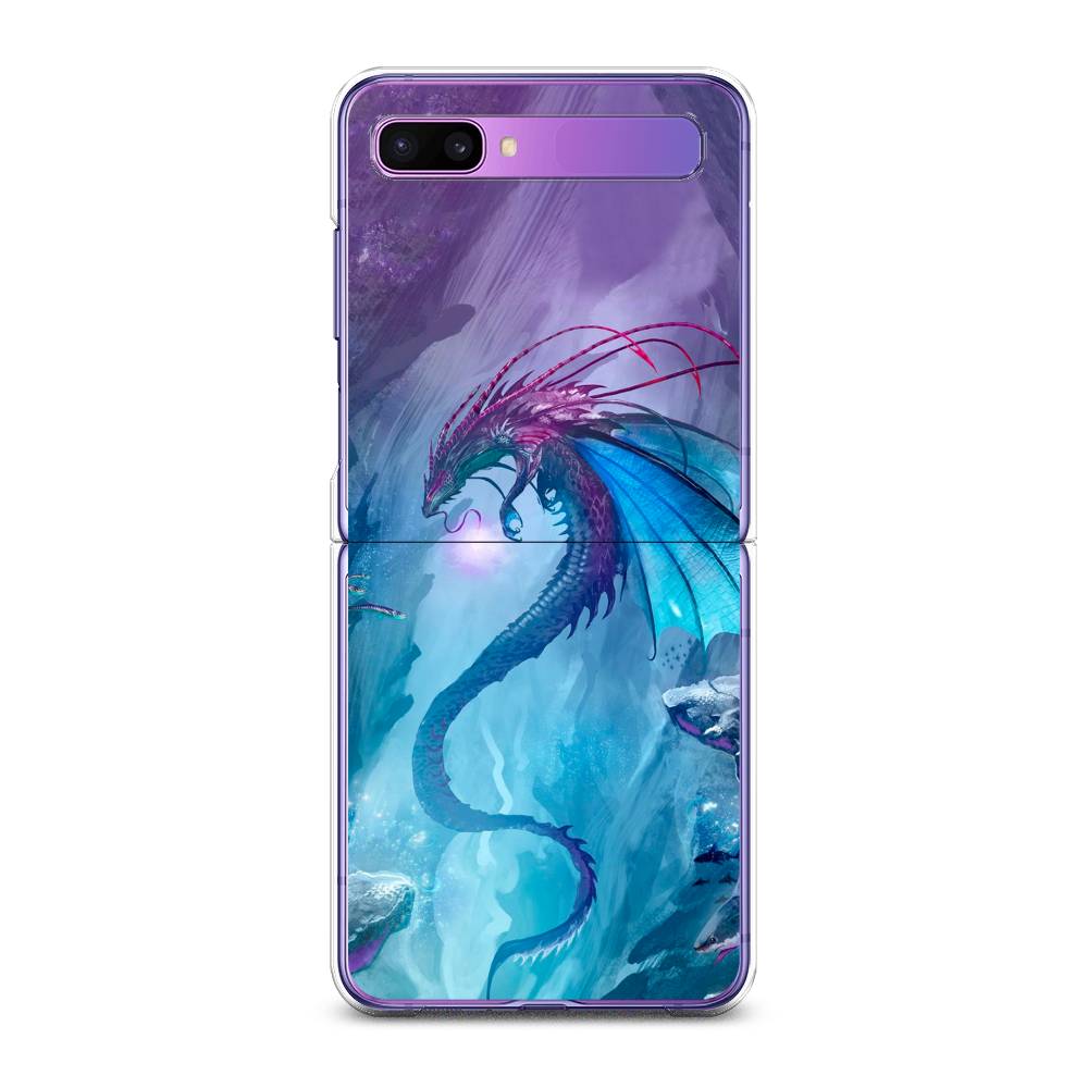 

Чехол Awog для Samsung Galaxy Z Flip 1 "Водный дракон", 2107150-2