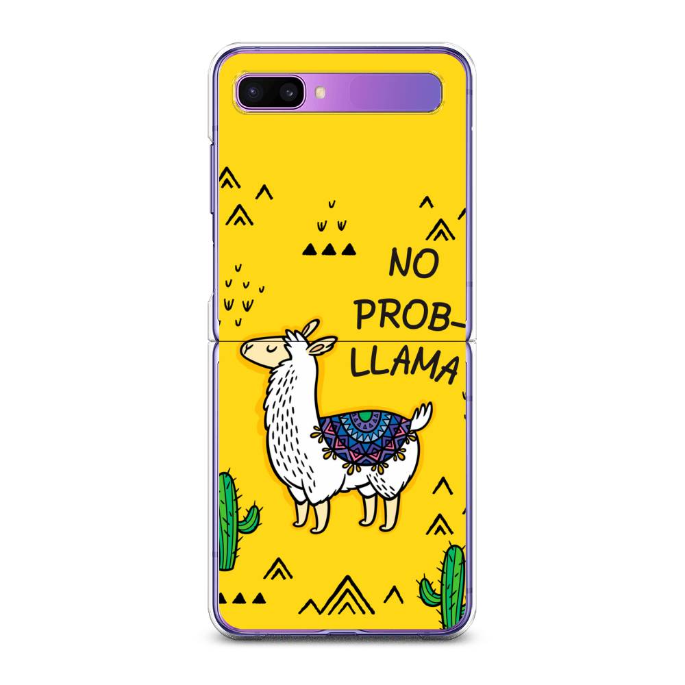 

Чехол Awog для Samsung Galaxy Z Flip 1 "No probLLama", 2107150-2