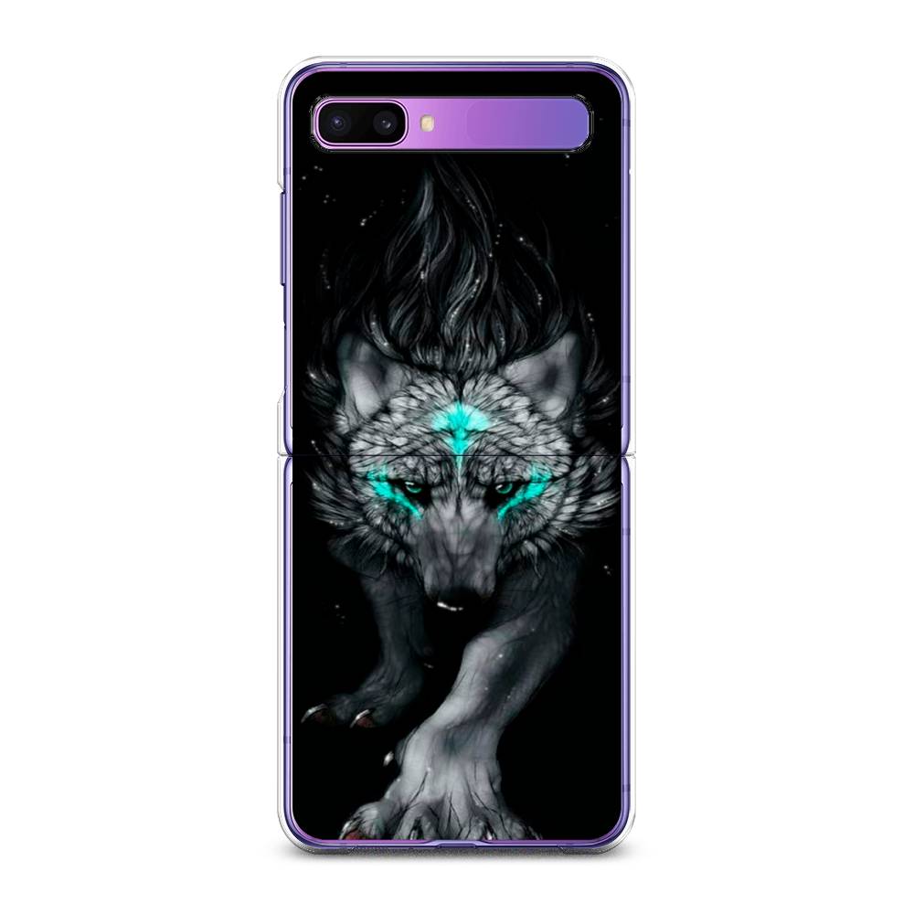 

Чехол Awog для Samsung Galaxy Z Flip 1 "Волшебный волк", 2107150-2