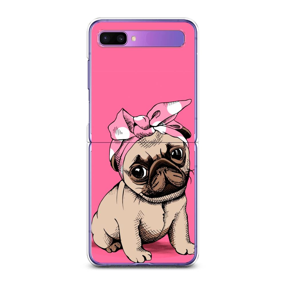 

Чехол Awog для Samsung Galaxy Z Flip 1 "Dog Pin-Up", 2107150-2