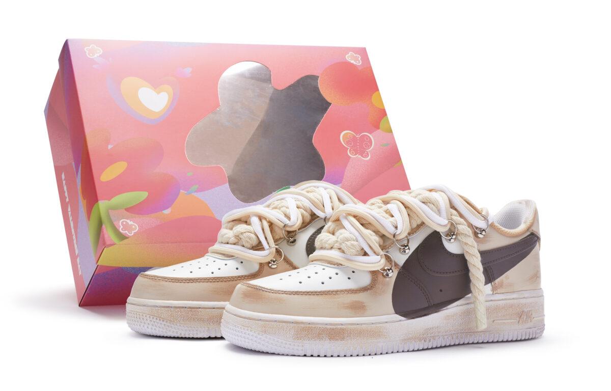

Кеды унисекс Nike Air Force 1 Low коричневые 36 EU, Коричневый, Air Force 1 Low