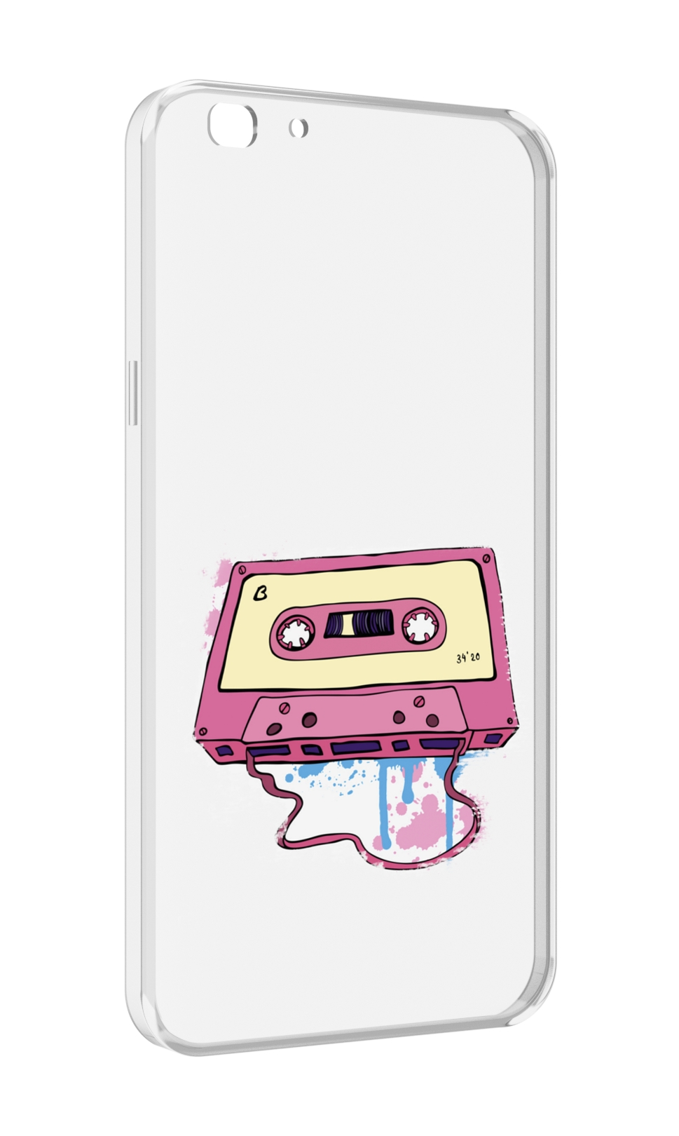 

Чехол MyPads Розовая кассета для Oppo A77/F3 (2017 год), Прозрачный, Tocco