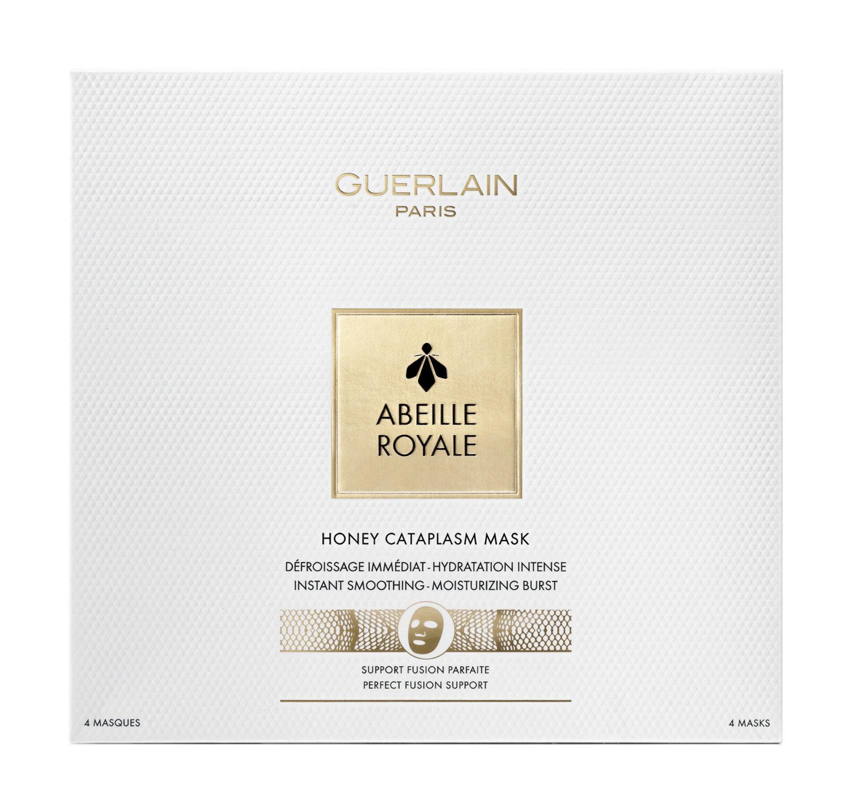 Маска для лица Guerlain Abeille Royale Honey Cataplasm Mask универсальная, 4 шт.
