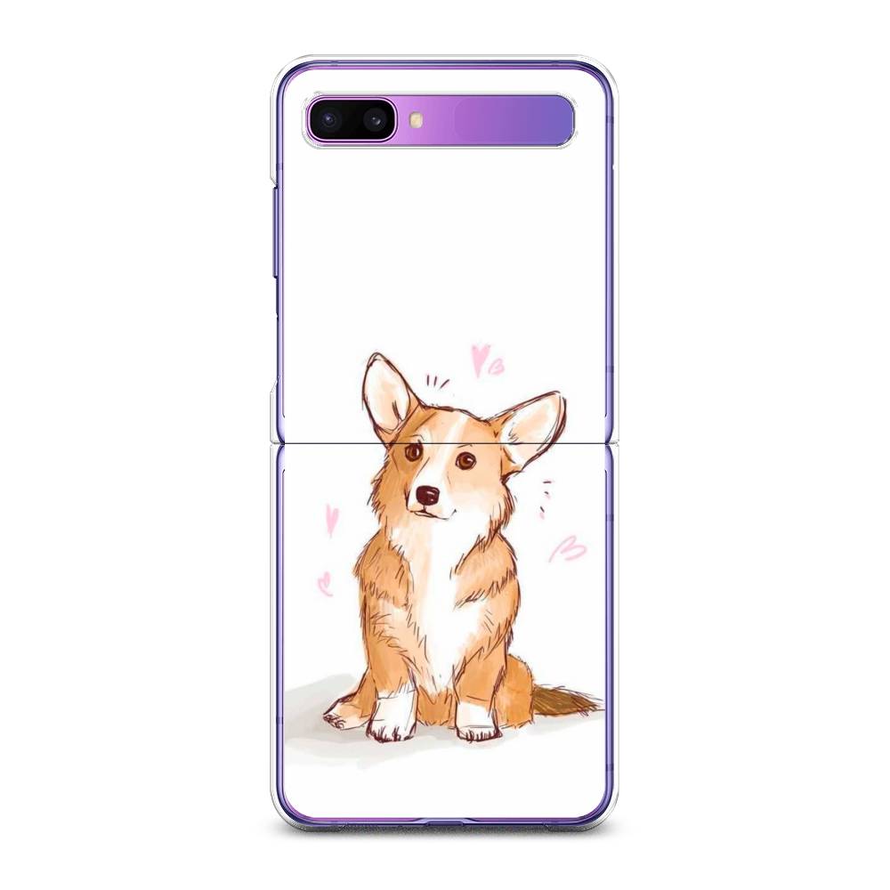 

Чехол Awog для Samsung Galaxy Z Flip 1 "Корги любовь", 2107150-1