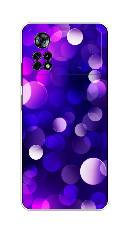 

Чехол на Xiaomi Poco X4 Pro 5G "Абстракция 27", Фиолетовый, 313150-3