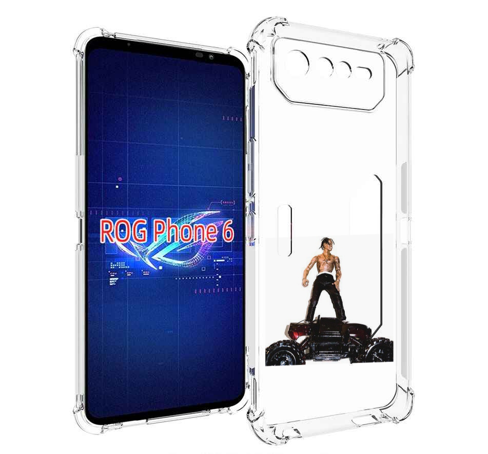 

Чехол MyPads Travis Scott - Rodeo для Asus ROG Phone 6, Прозрачный, Tocco