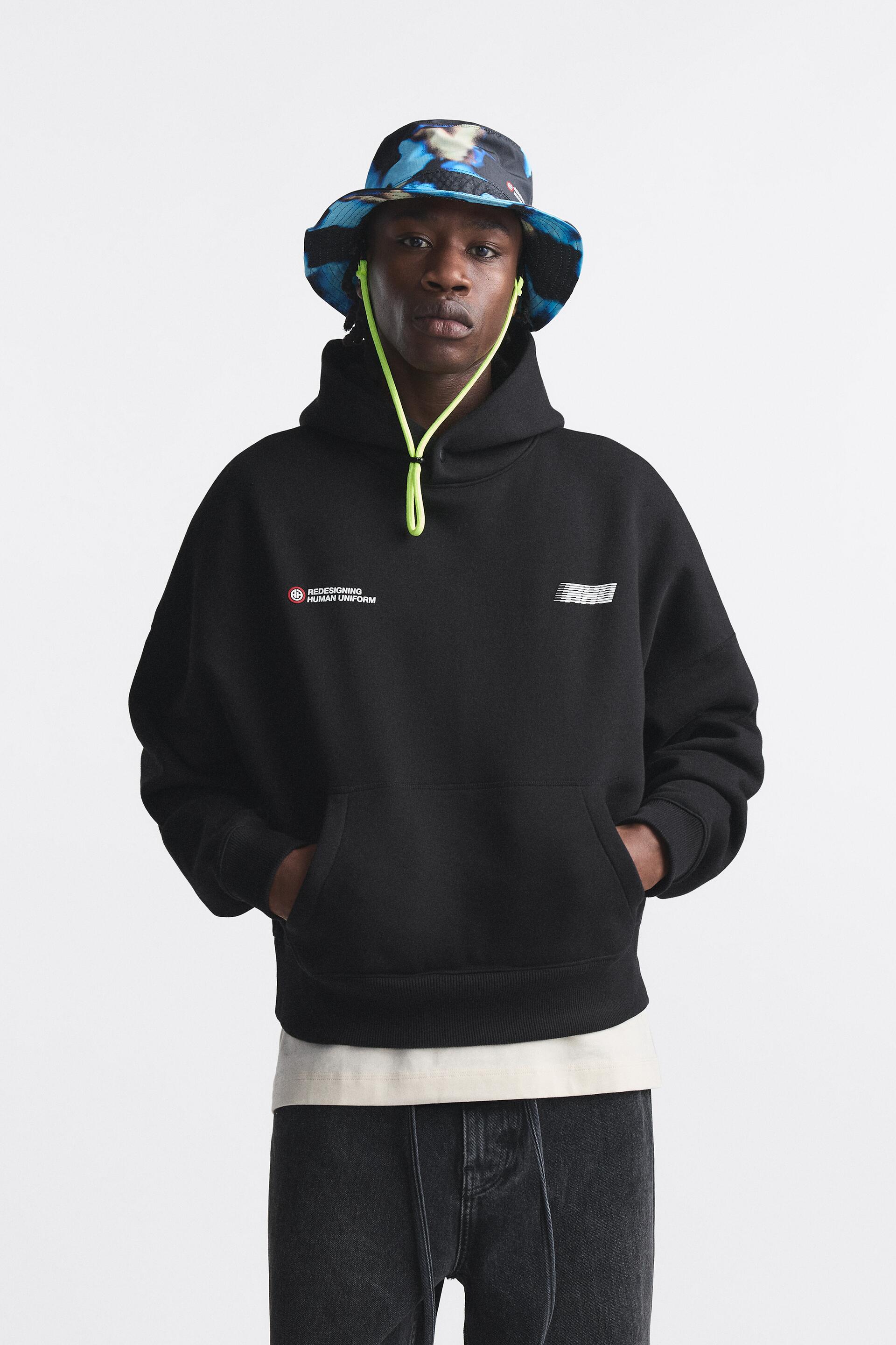 

Худи мужское ZARA 00761442 черное M (доставка из-за рубежа), 00761442