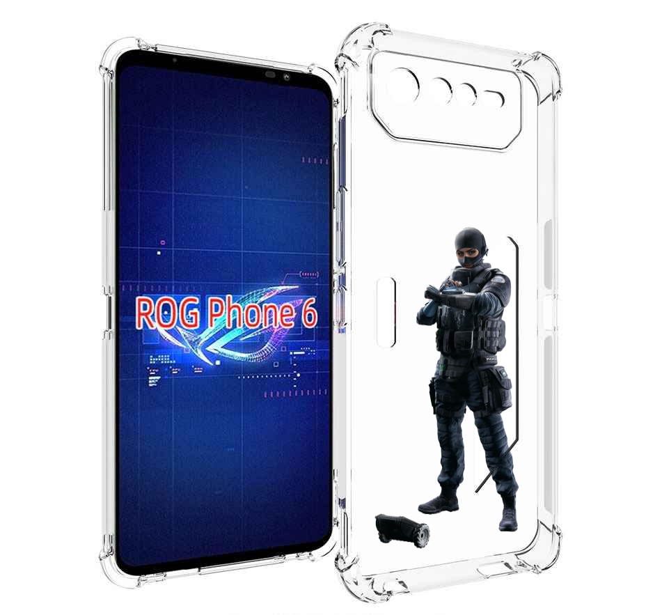 

Чехол MyPads Tom-Clancy's-Rainbow-Six-1 для Asus ROG Phone 6, Прозрачный, Tocco
