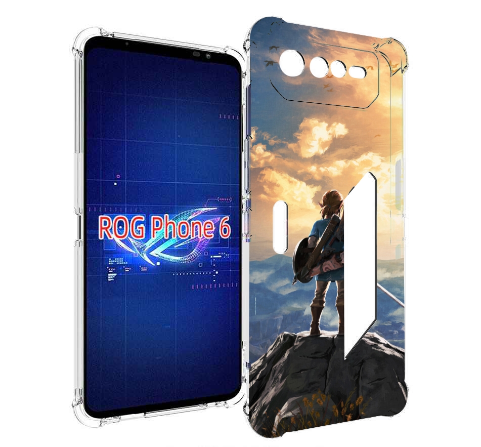 

Чехол MyPads The Legend of Zelda для Asus ROG Phone 6, Прозрачный, Tocco