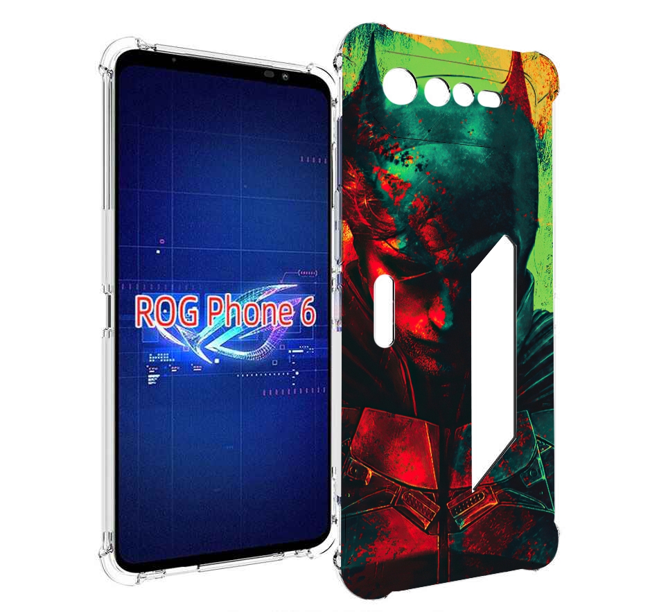 

Чехол MyPads The Batman для Asus ROG Phone 6, Прозрачный, Tocco