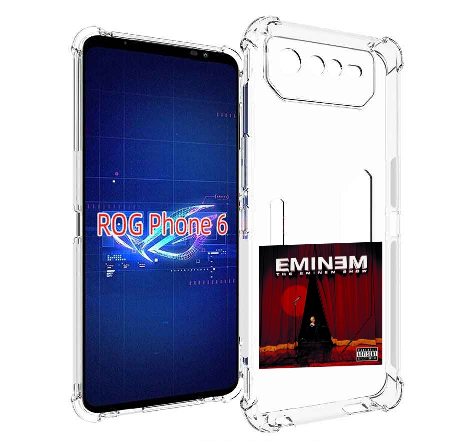 

Чехол MyPads THE EMINEM SHOW для Asus ROG Phone 6, Прозрачный, Tocco