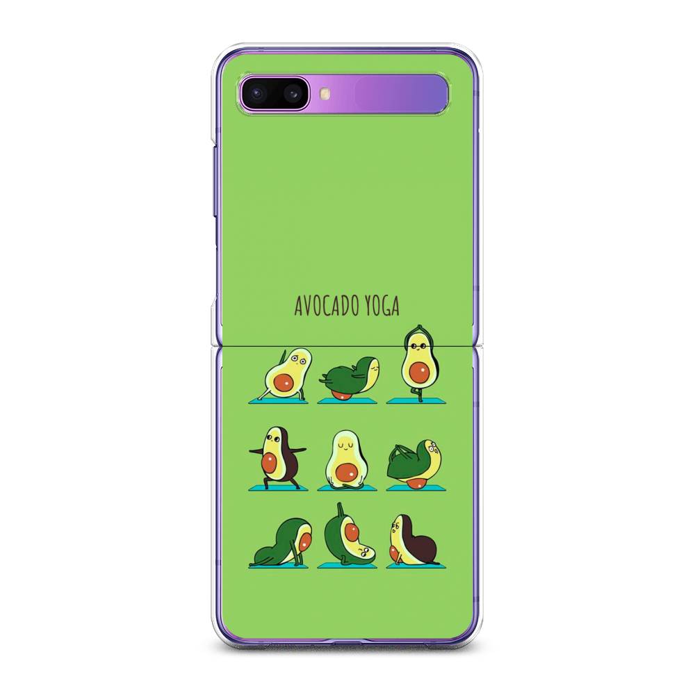 

Чехол Awog для Samsung Galaxy Z Flip 1 "Авокадо йога", 2107150-10