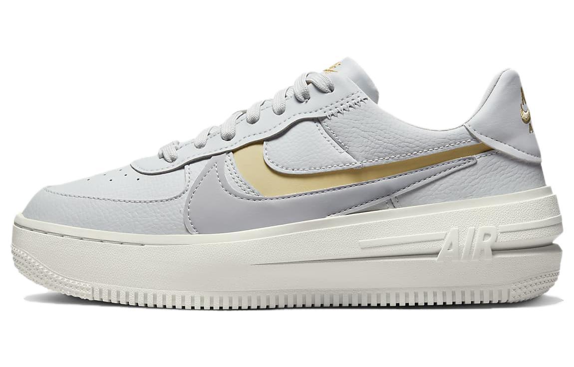 

Кеды унисекс Nike Air Force 1 PLT.AF.ORM серые 40.5 EU, Серый, Air Force 1 PLT.AF.ORM