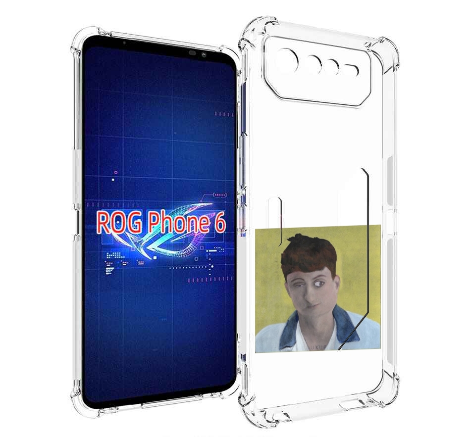 

Чехол MyPads Stay Ugly Boulevard Depo для Asus ROG Phone 6, Прозрачный, Tocco