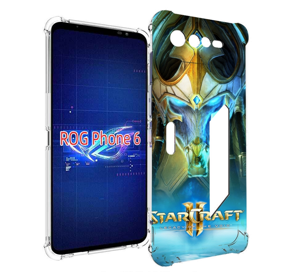 

Чехол MyPads StarCraft II Legacy of the Void для Asus ROG Phone 6, Прозрачный, Tocco