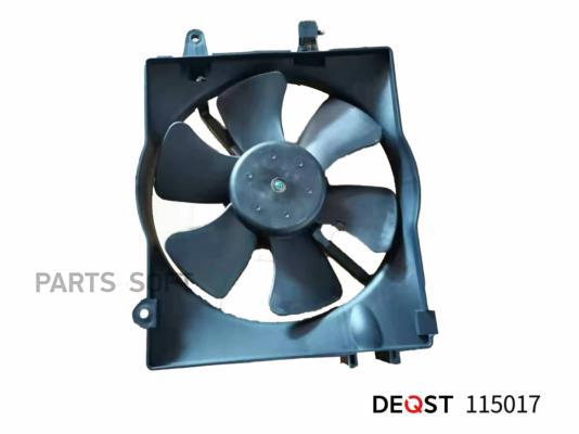 DEQST 115017 Вентилятор радиатора двигателя DAEWOO MATIZ II (M150) 00-  () 1шт