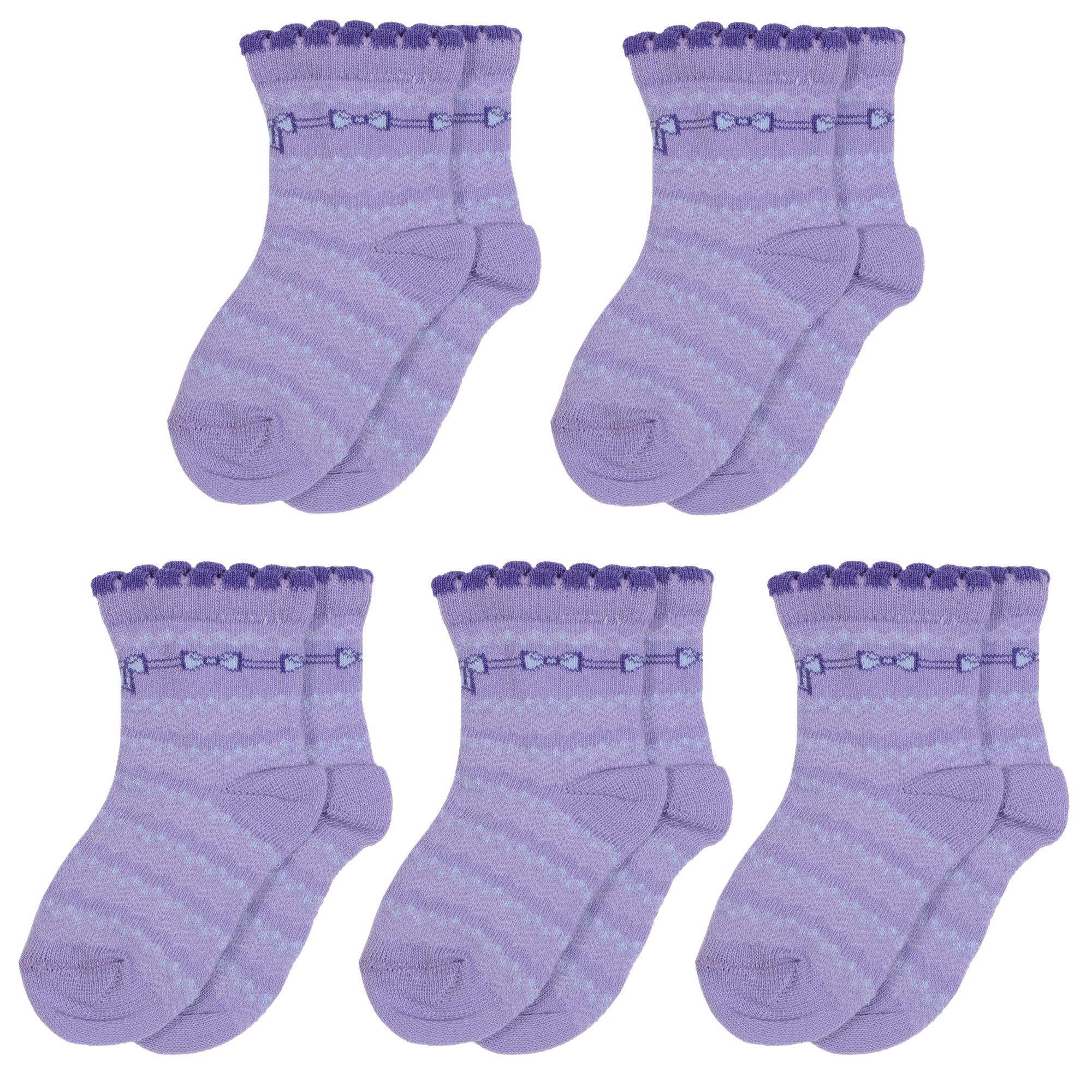 

Носки детские LorenzLine 5-Л23 цв. фиолетовый р. 10-12, 5-Л23