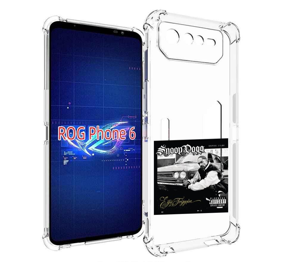 

Чехол MyPads Snoop Dogg EGO TRIPPIN’ для Asus ROG Phone 6, Прозрачный, Tocco