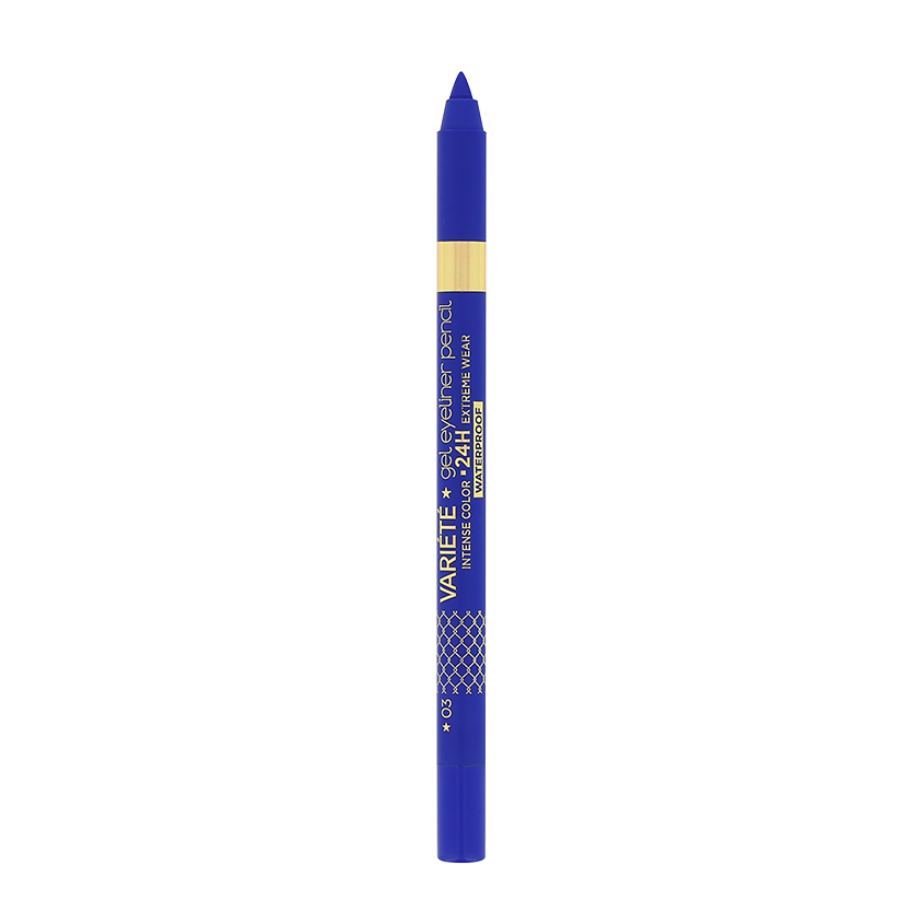 Карандаш для глаз EVELINE variete cel eye liner тон 03 blue ln pro стойкий гелевый карандаш для глаз kajal eye liner
