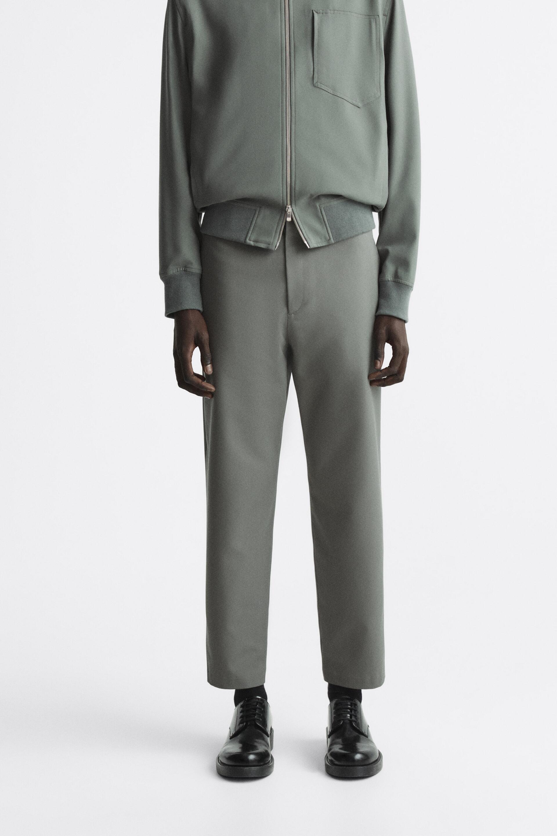

Брюки мужские ZARA 00706478 зеленые M (доставка из-за рубежа), 00706478