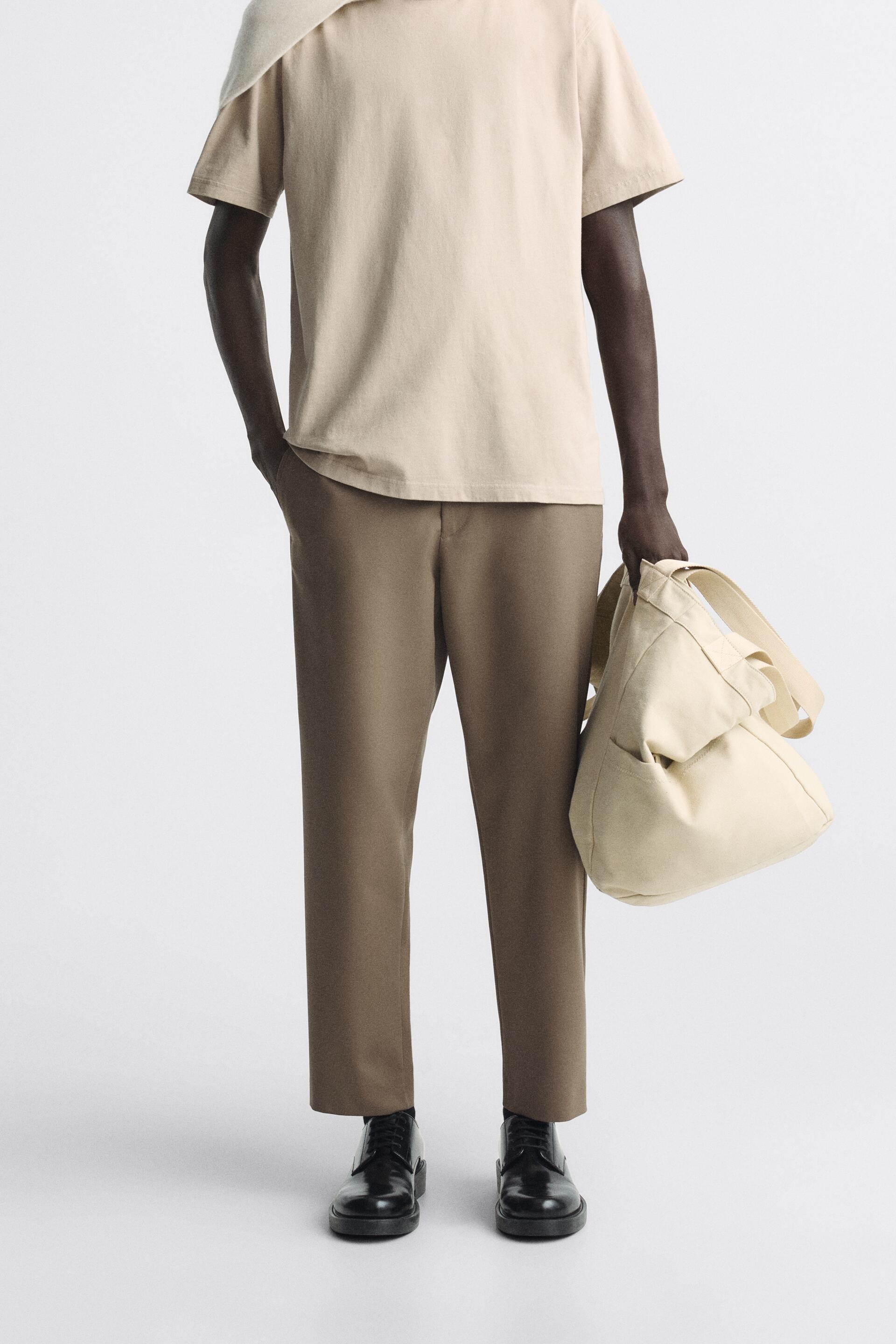 

Брюки мужские ZARA 00706478 коричневые XL (доставка из-за рубежа), 00706478