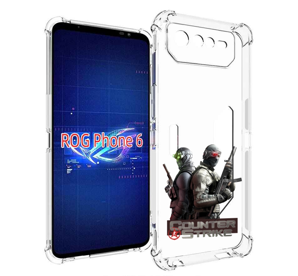 

Чехол MyPads КС для Asus ROG Phone 6, Прозрачный, Tocco