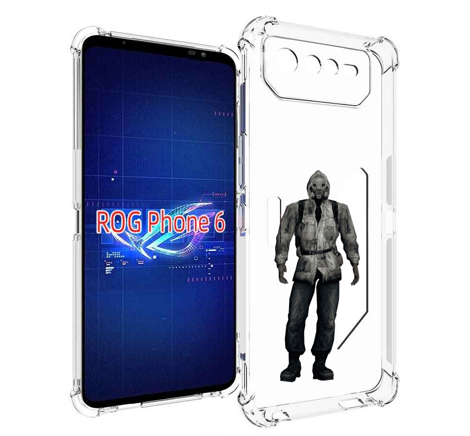 

Чехол MyPads S для Asus ROG Phone 6, Прозрачный, Tocco