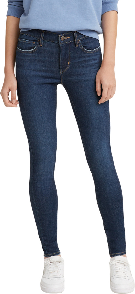 Джинсы женские Levi's Women 710 Super Skinny Jeans синие 30/30 синий