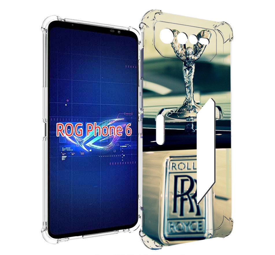 

Чехол MyPads Rolls Royce 1 для Asus ROG Phone 6, Прозрачный, Tocco