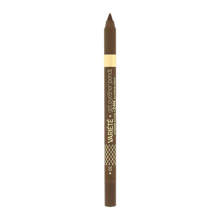 Карандаш для глаз EVELINE variete cel eye liner тон 02 brown карандаш для глаз eveline variete gel eye liner тон 07 lavender