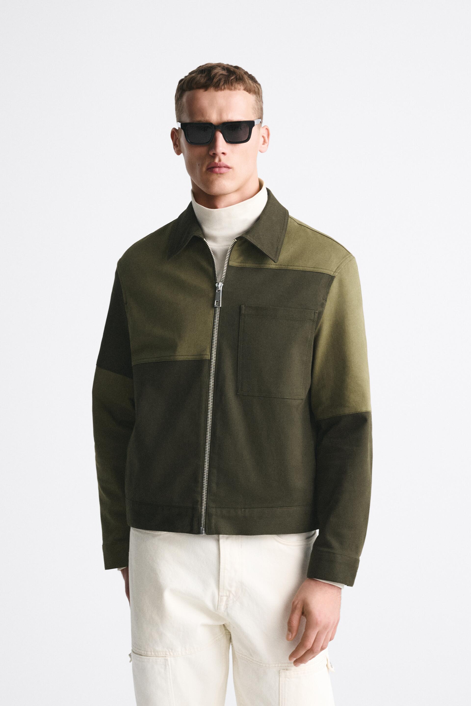 

Жакет мужской ZARA 00706407 хаки XL (доставка из-за рубежа), 00706407