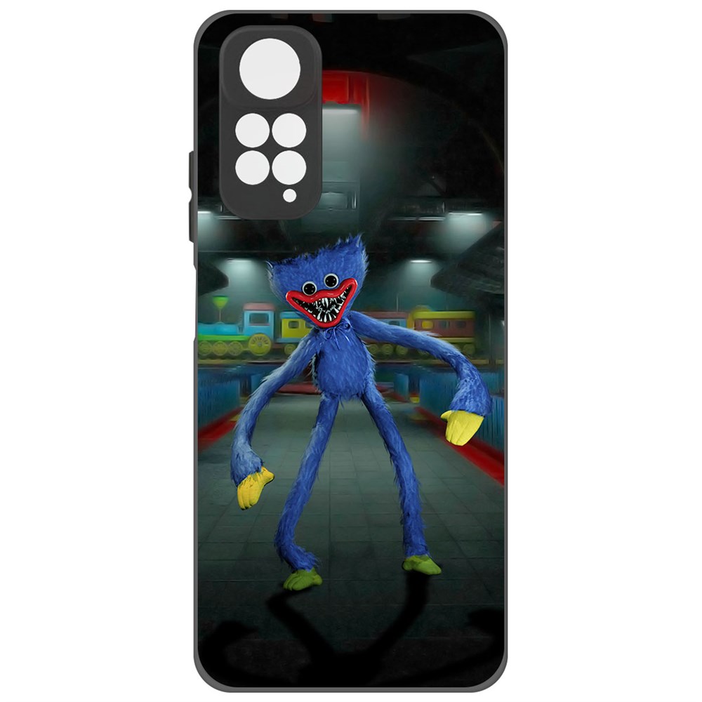 

Чехол софт кейс Хаги Ваги для Xiaomi Redmi Note 11 черный