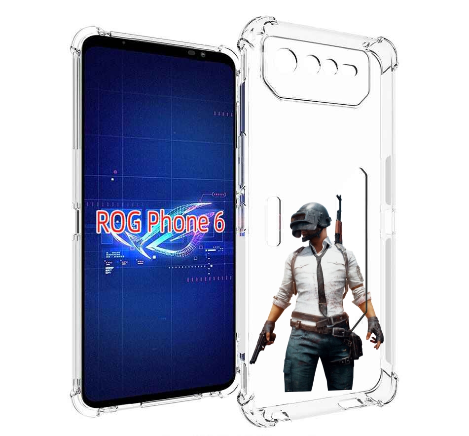 

Чехол MyPads PUBG-2 для Asus ROG Phone 6, Прозрачный, Tocco