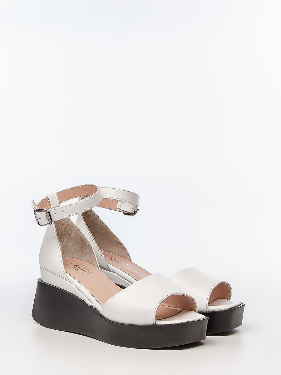

Босоножки женские Lauf! 2556-R white белые 39 RU, 2556-R white