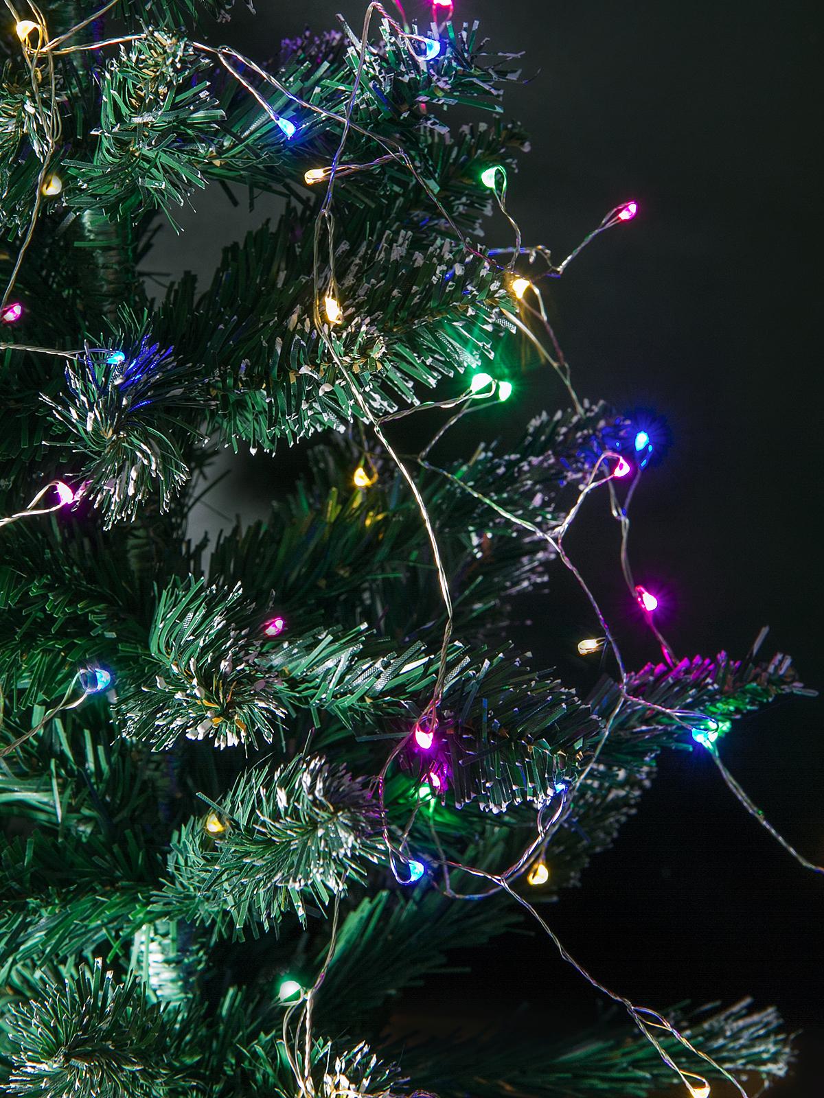фото Световая гирлянда новогодняя зимняя сказка нить y20cl-08 9,2 м разноцветный