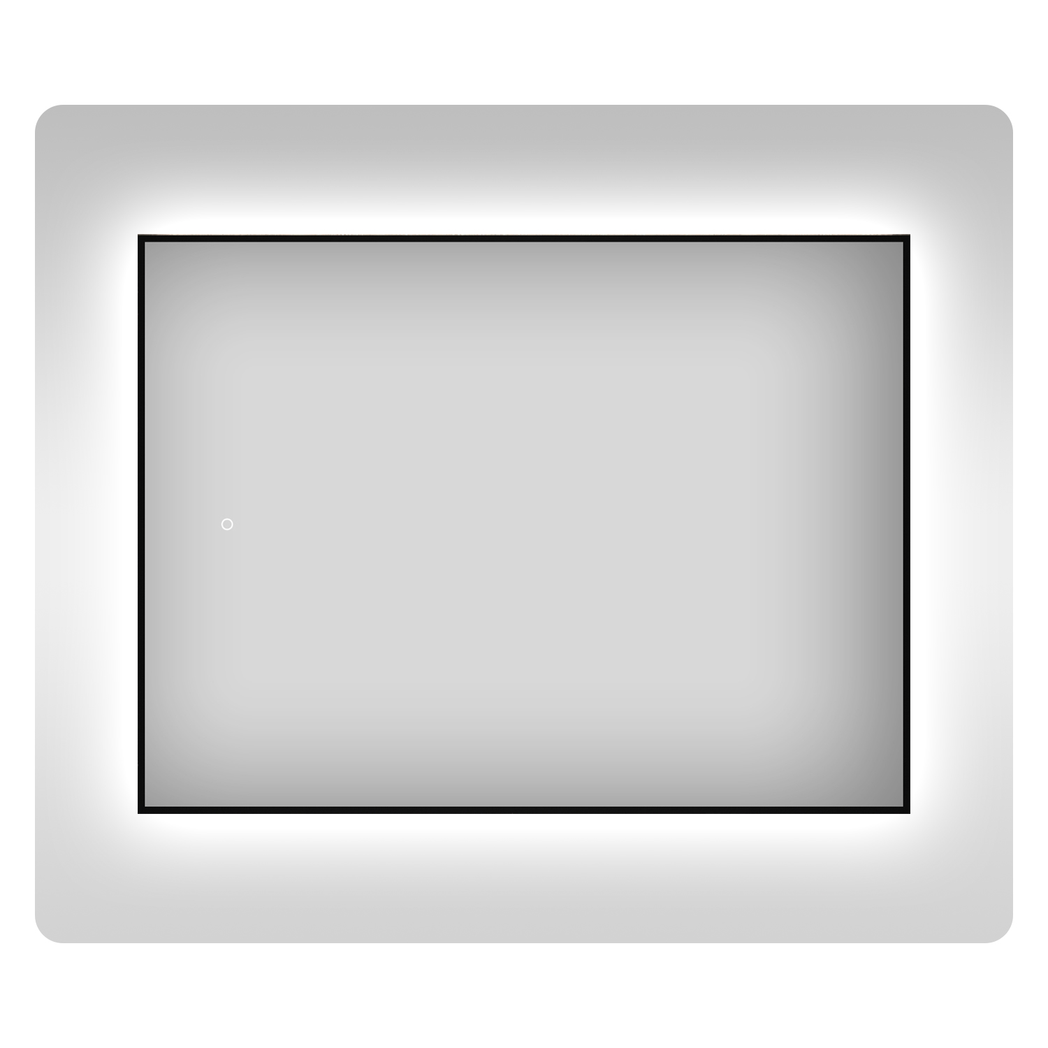 Влагостойкое зеркало с подсветкой для ванной Wellsee 7 Rays' Spectrum 1722008й0, 65х40 см