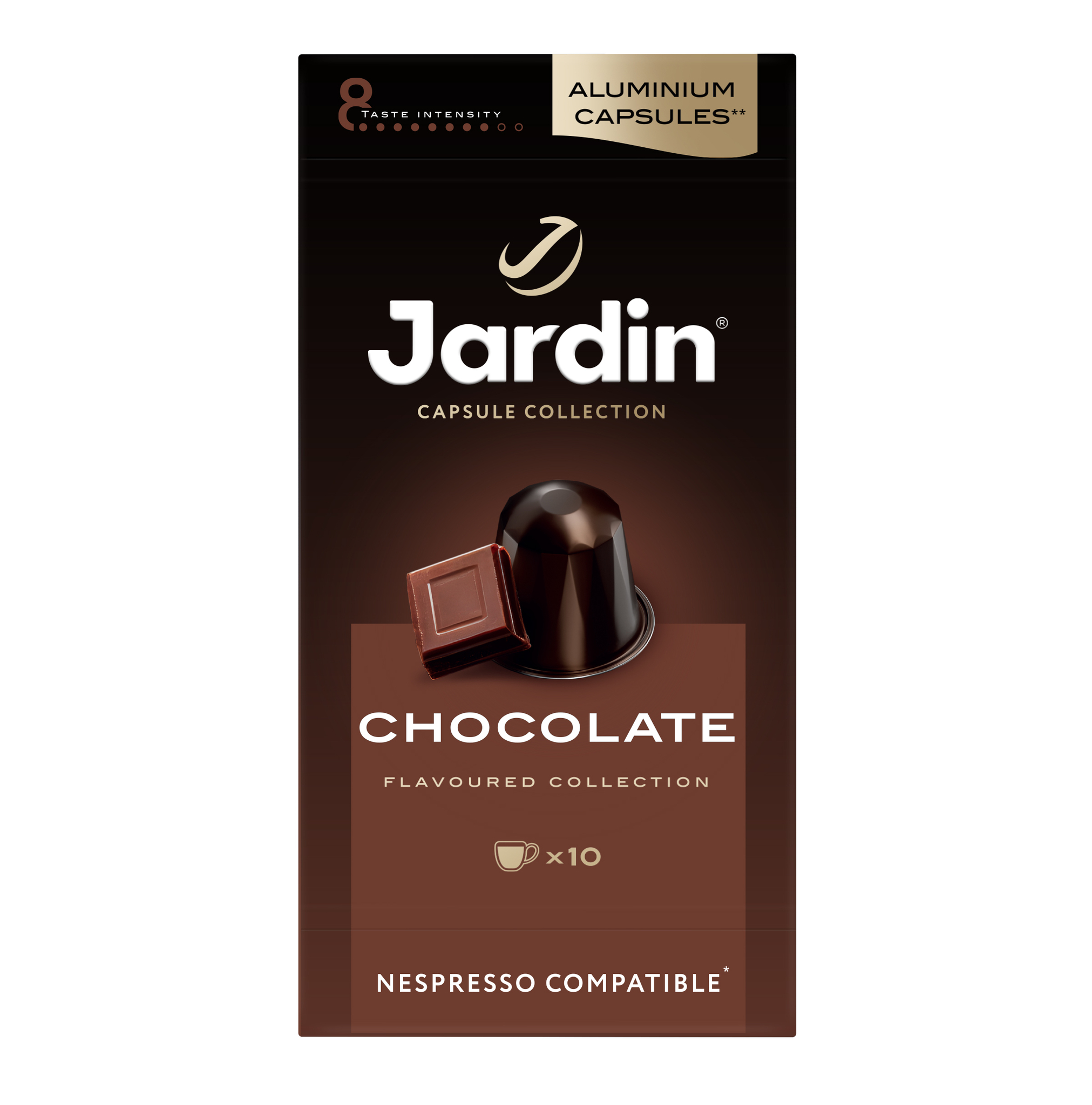 Кофе в капсулах Jardin Chocolate для кофемашин Nespresso, 10 шт