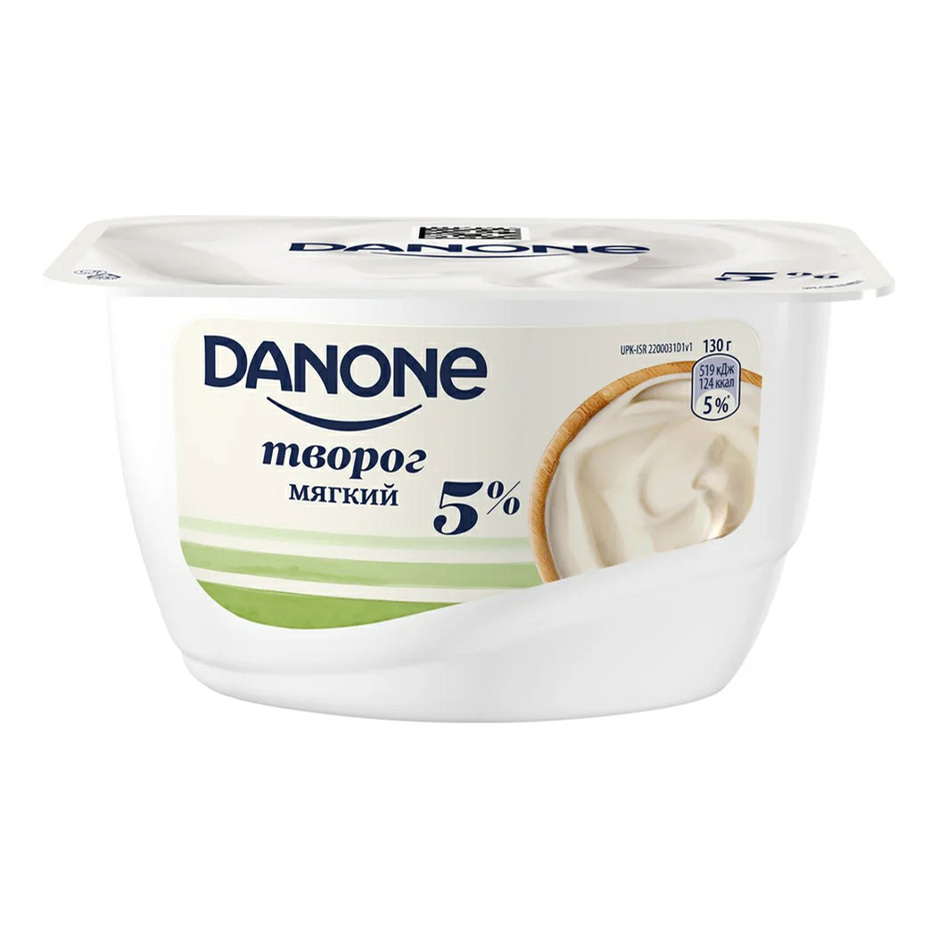 

Творог Danone мягкий 0% 130 г